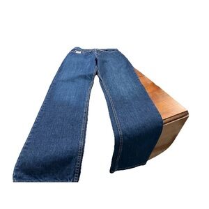 Cinch Silver Label Jeans Mens 30x32 Dark Wash Slim Fit Straight Western Denim